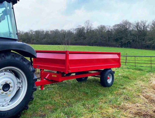 Winton 3 tonne hydraulic tipping trailer