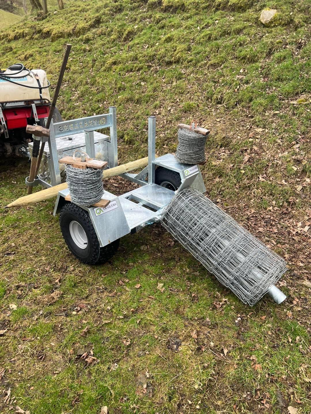 GA Fencing trailer.