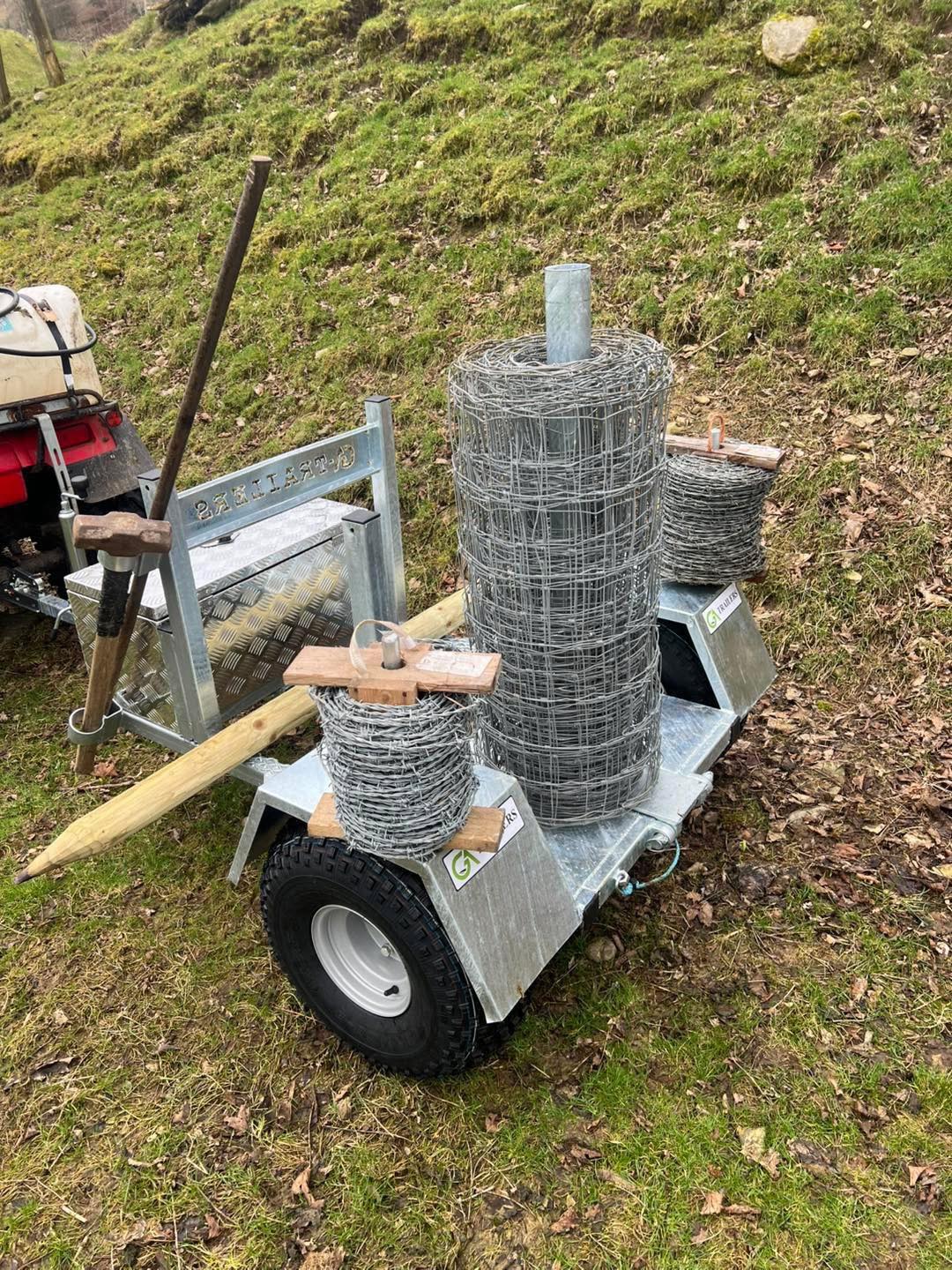 GA Fencing trailer.