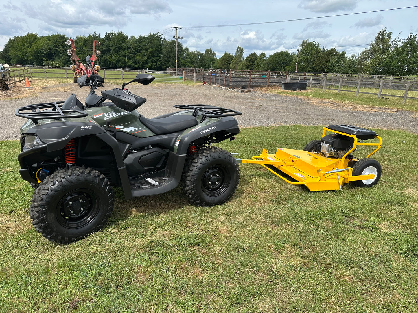 ATV Topper Mower.
